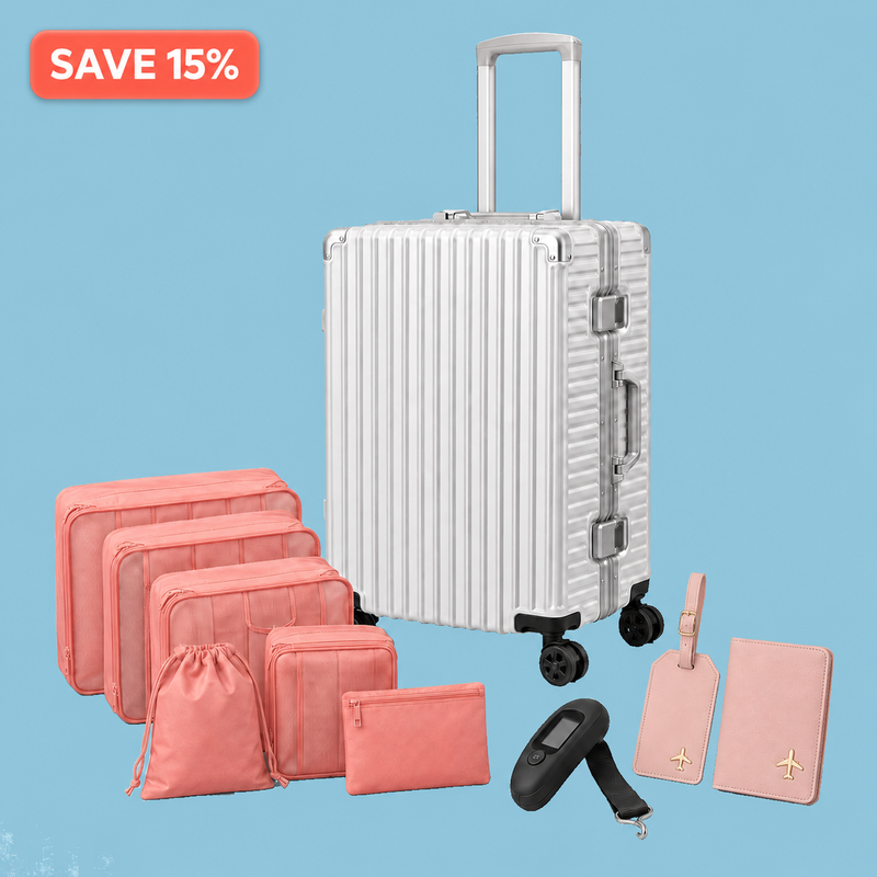 Carrylune Silver Travel Bundle