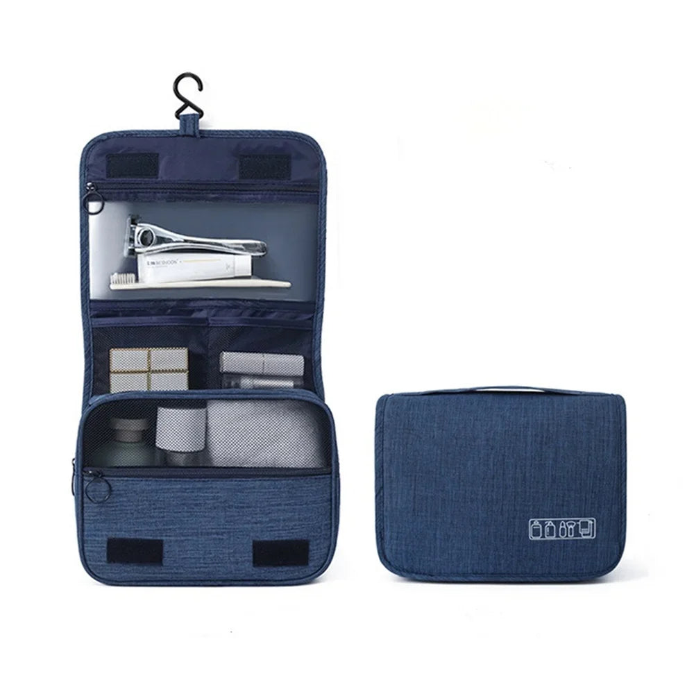 Hanging Toiletry Bag – Waterproof Travel Washbag with Hook