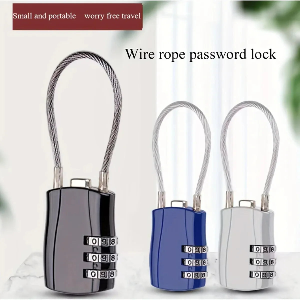 Multifunctional Combination Lock – Travel, Gym & Locker Padlock