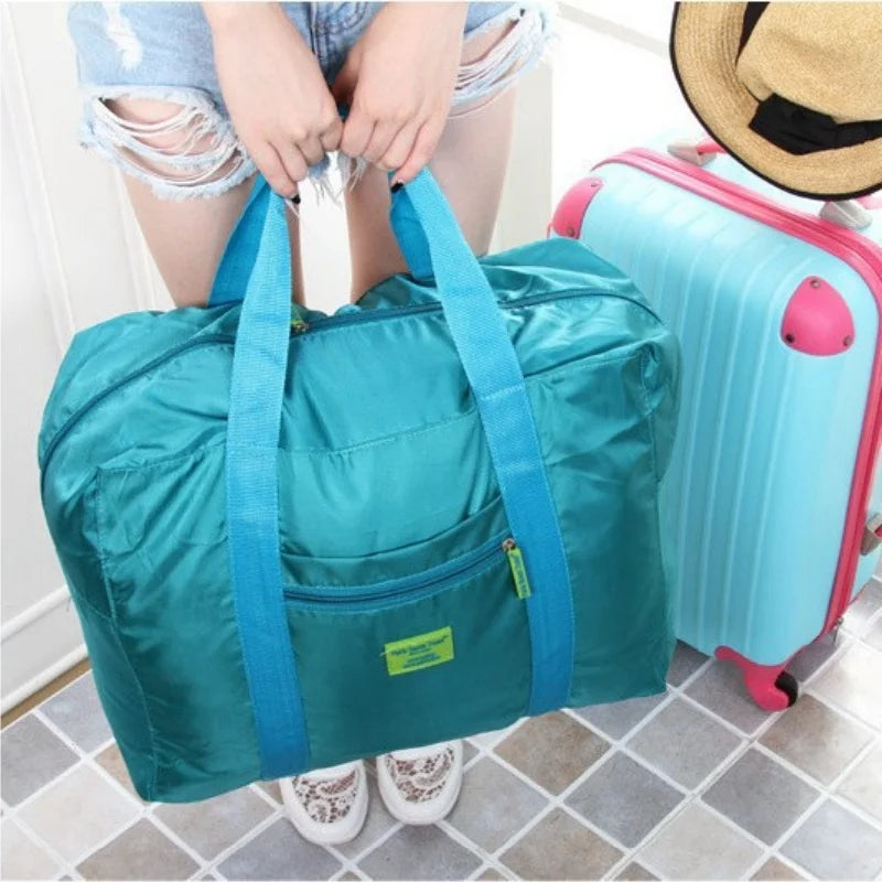 Foldable Travel Duffel Bag – Lightweight 20L Weekender & Carry-On Tote