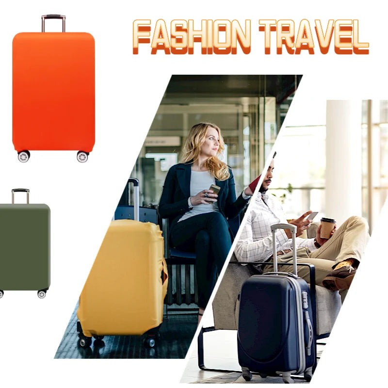 Stretch Suitcase Cover – Fits 18-32" Luggage | 10 Colors