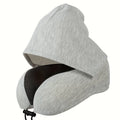 Memory Foam Travel Pillow – Neck Support for Airplane, Car & Office
