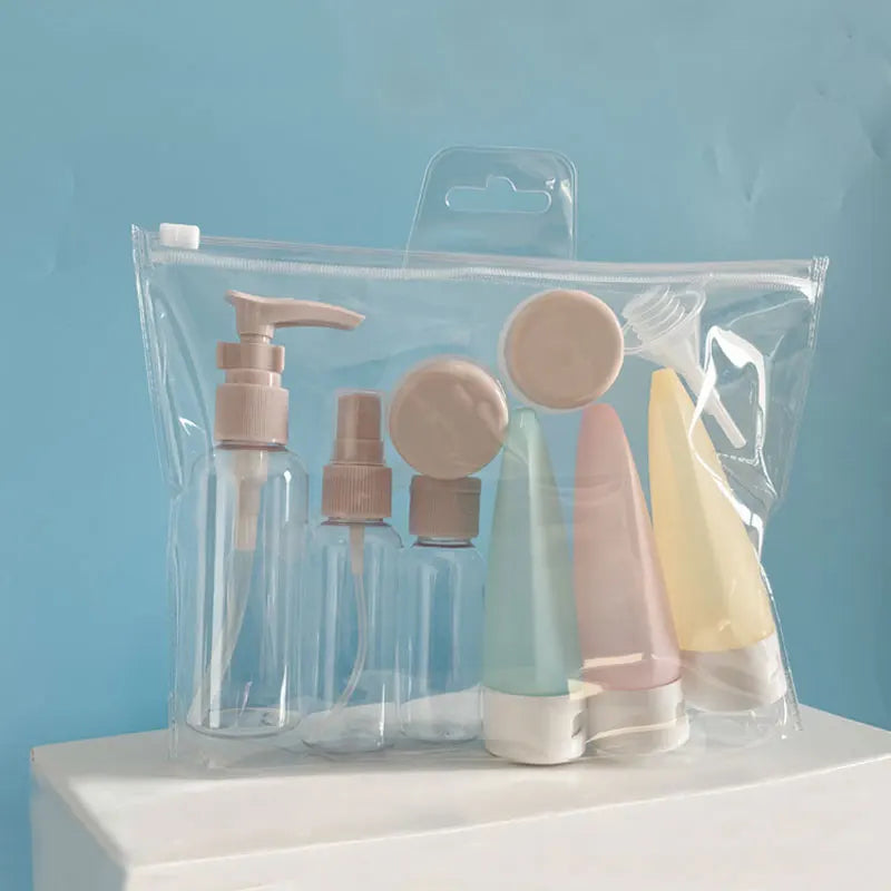 11-Piece Travel Bottles Set with Storage Bag | TSA-Approved